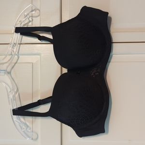 Auden black lace bra - 42C